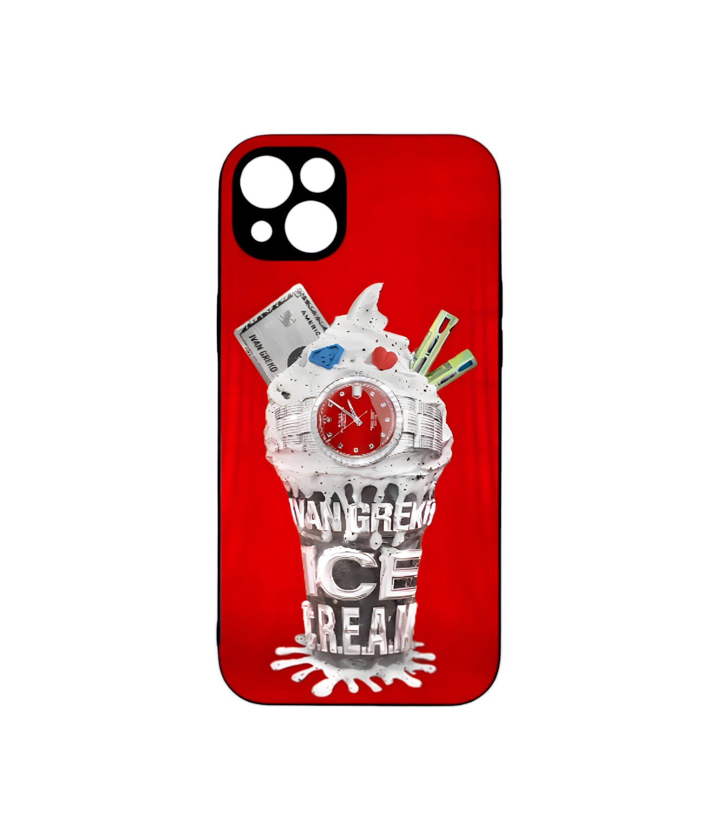 ICE C.R.E.A.M Red phone case
