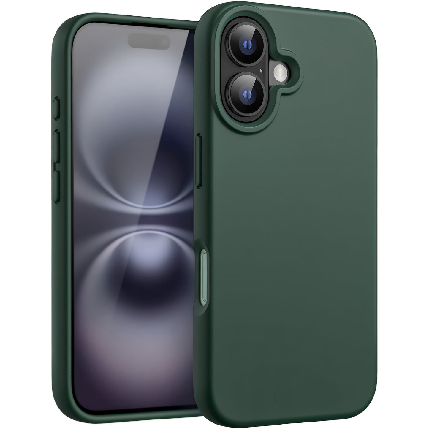 Green Simple Silicone phone case