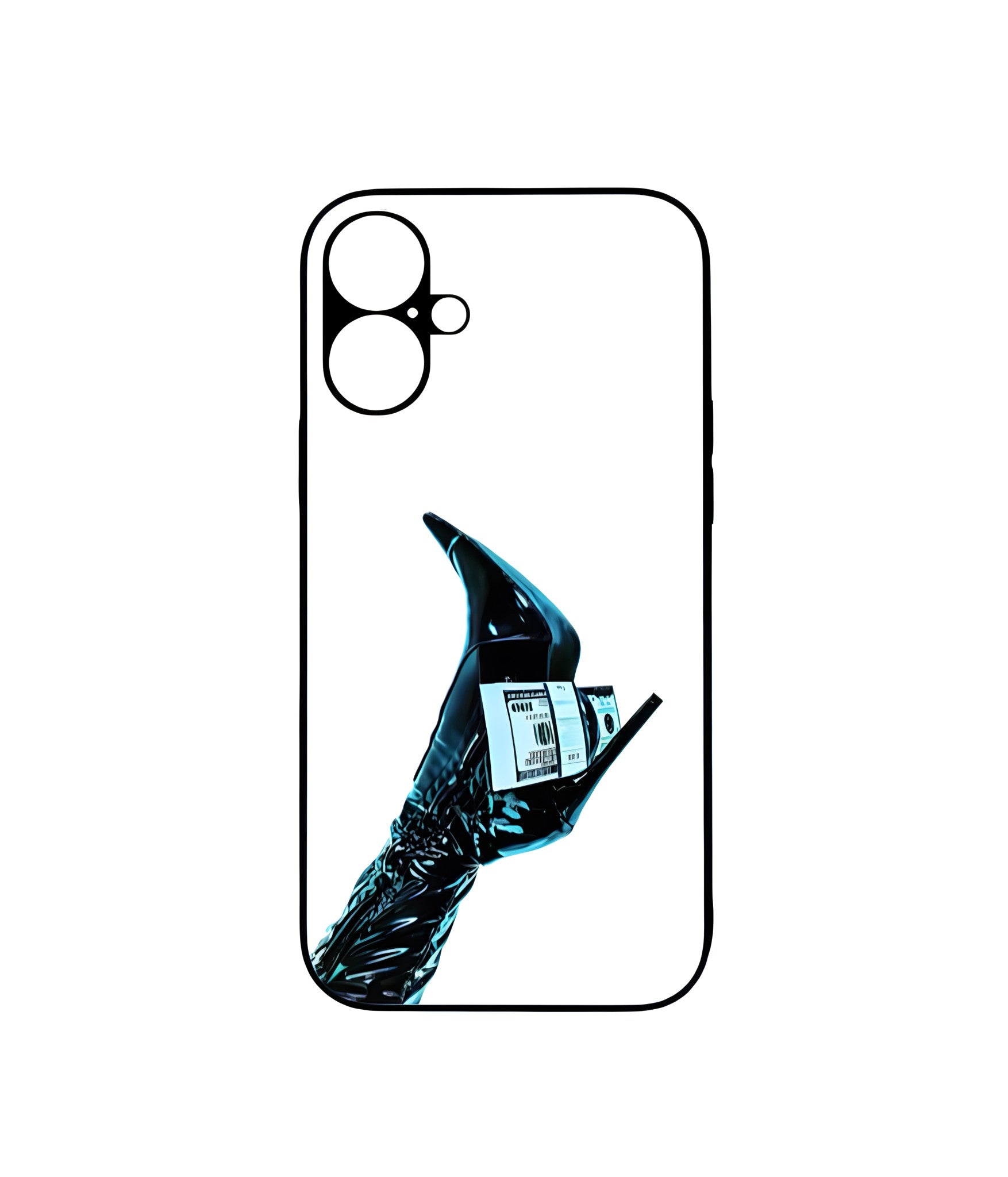 Heel phone case