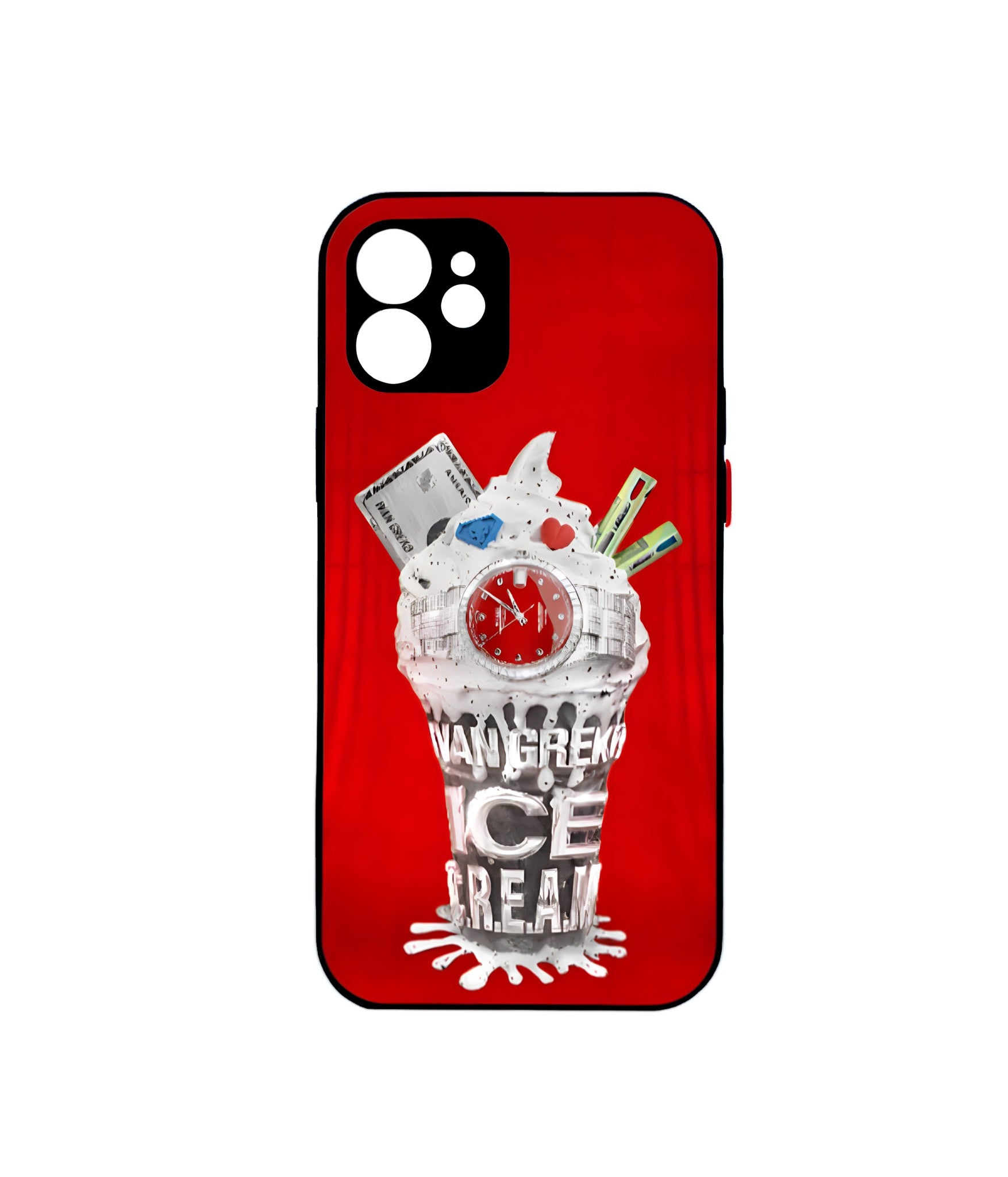 ICE C.R.E.A.M Red phone case