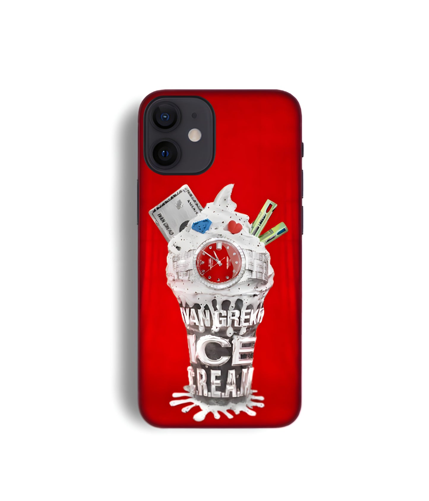 ICE C.R.E.A.M Red phone case