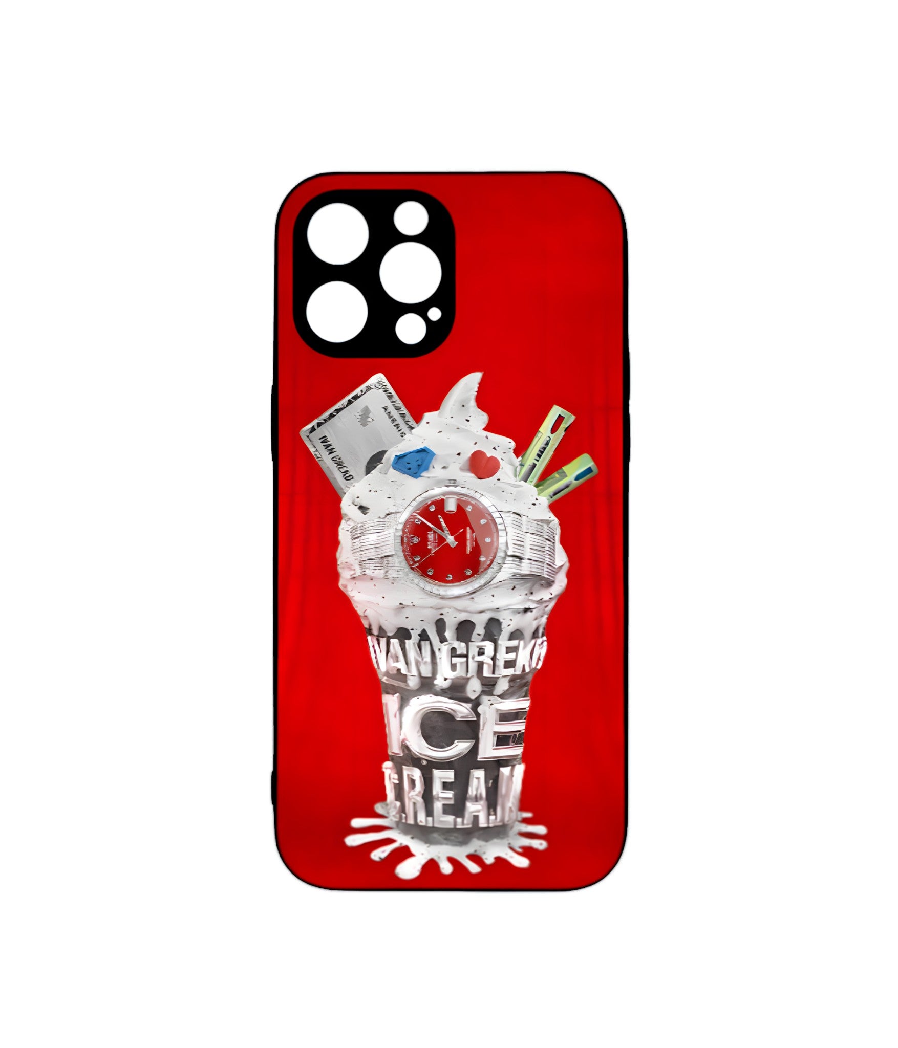ICE C.R.E.A.M Red phone case