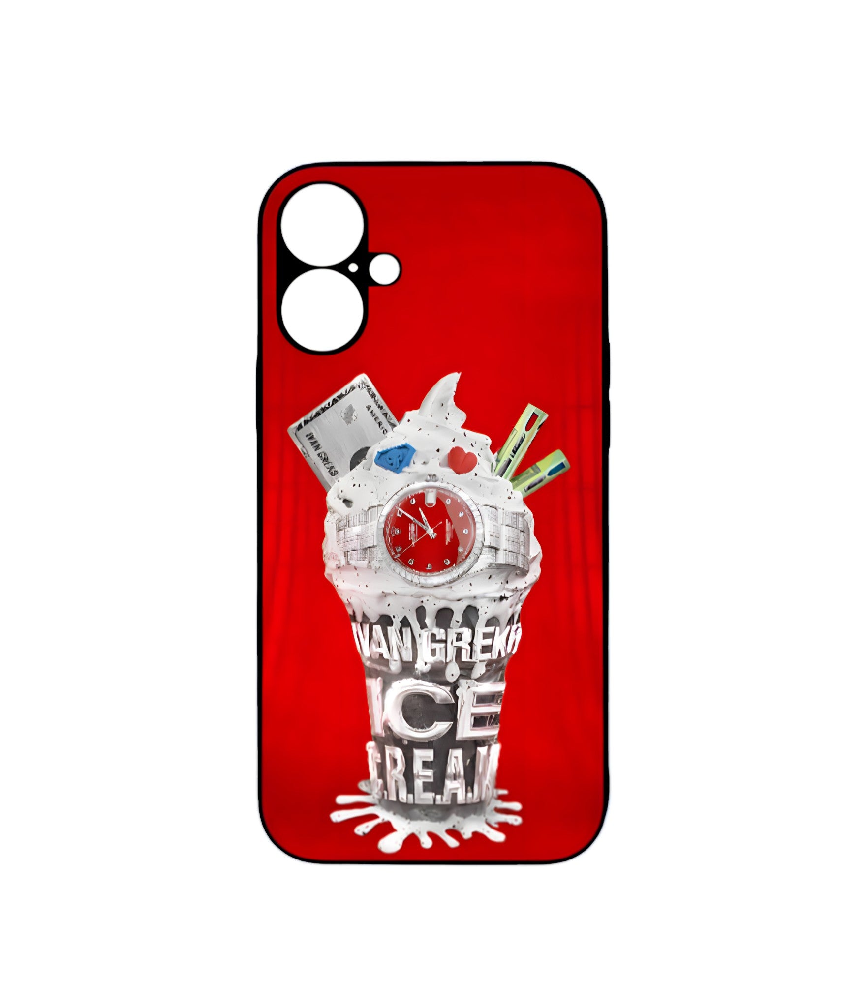 ICE C.R.E.A.M Red phone case