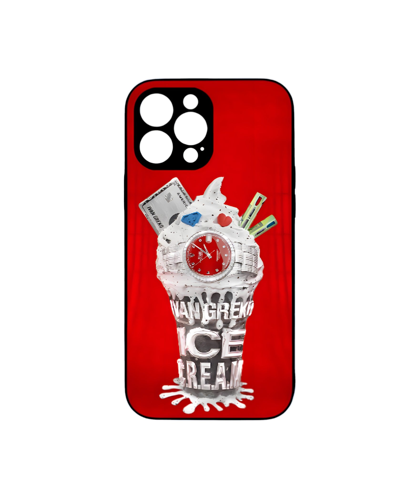 ICE C.R.E.A.M Red phone case