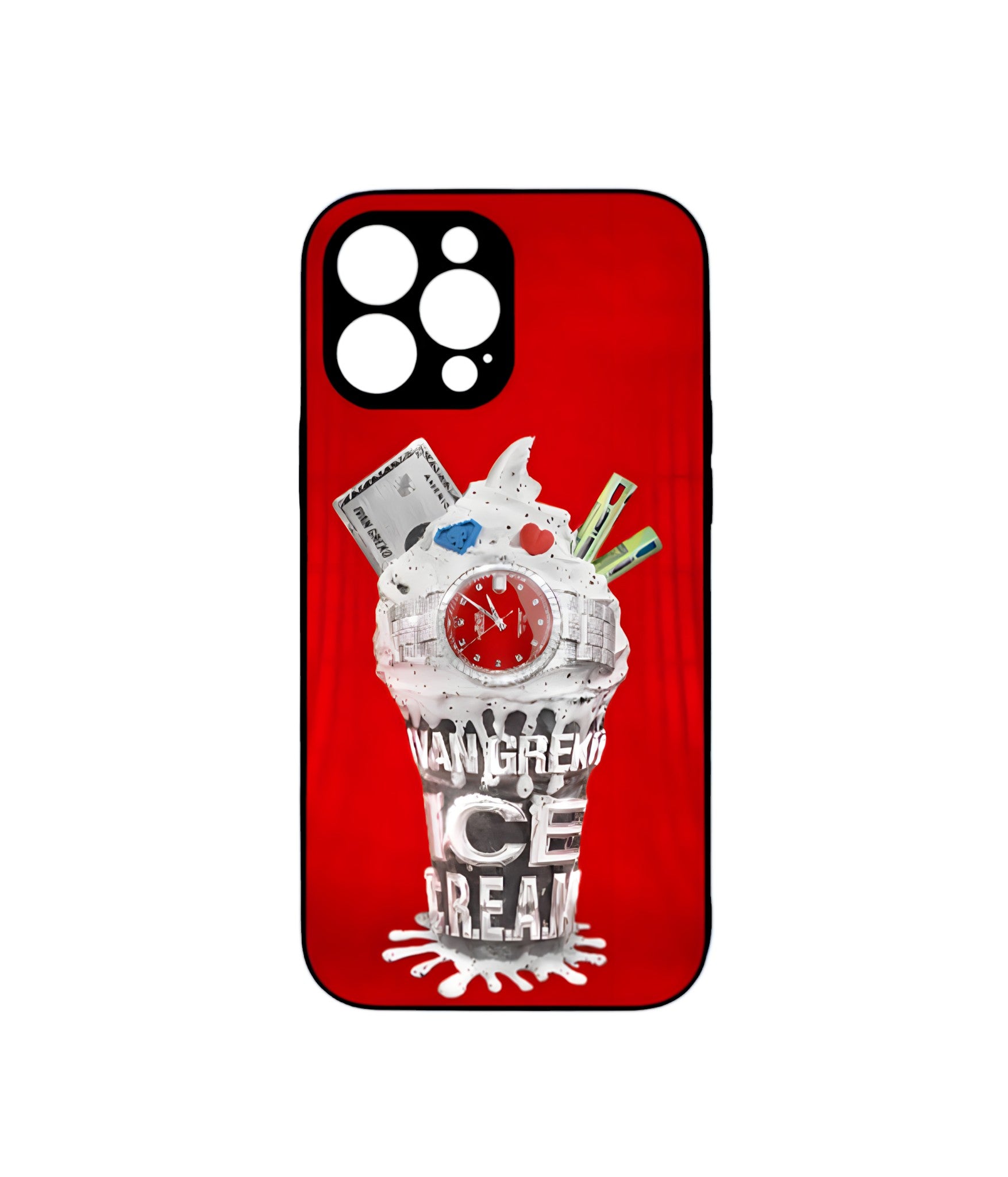 ICE C.R.E.A.M Red phone case