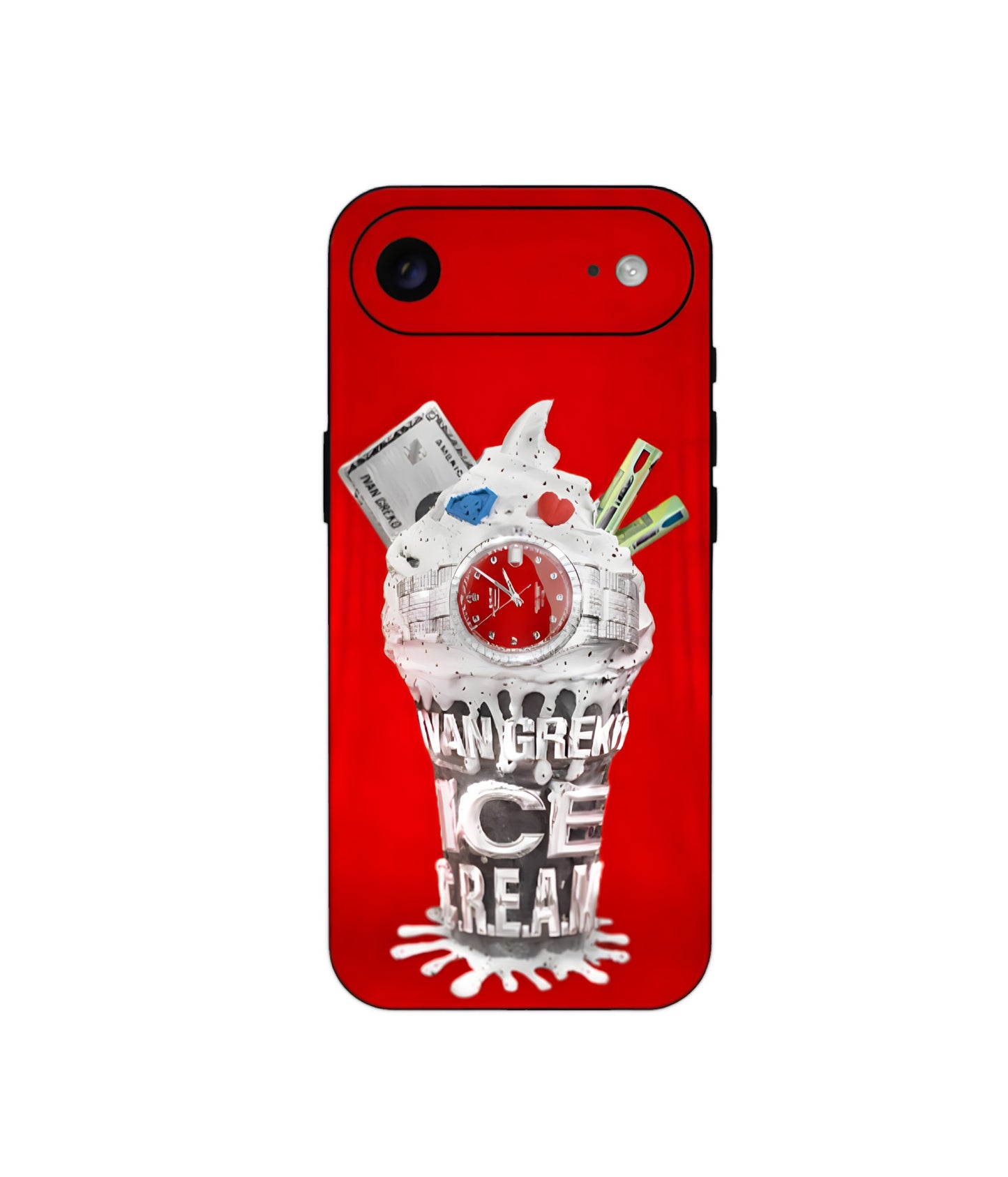 ICE C.R.E.A.M Red phone case