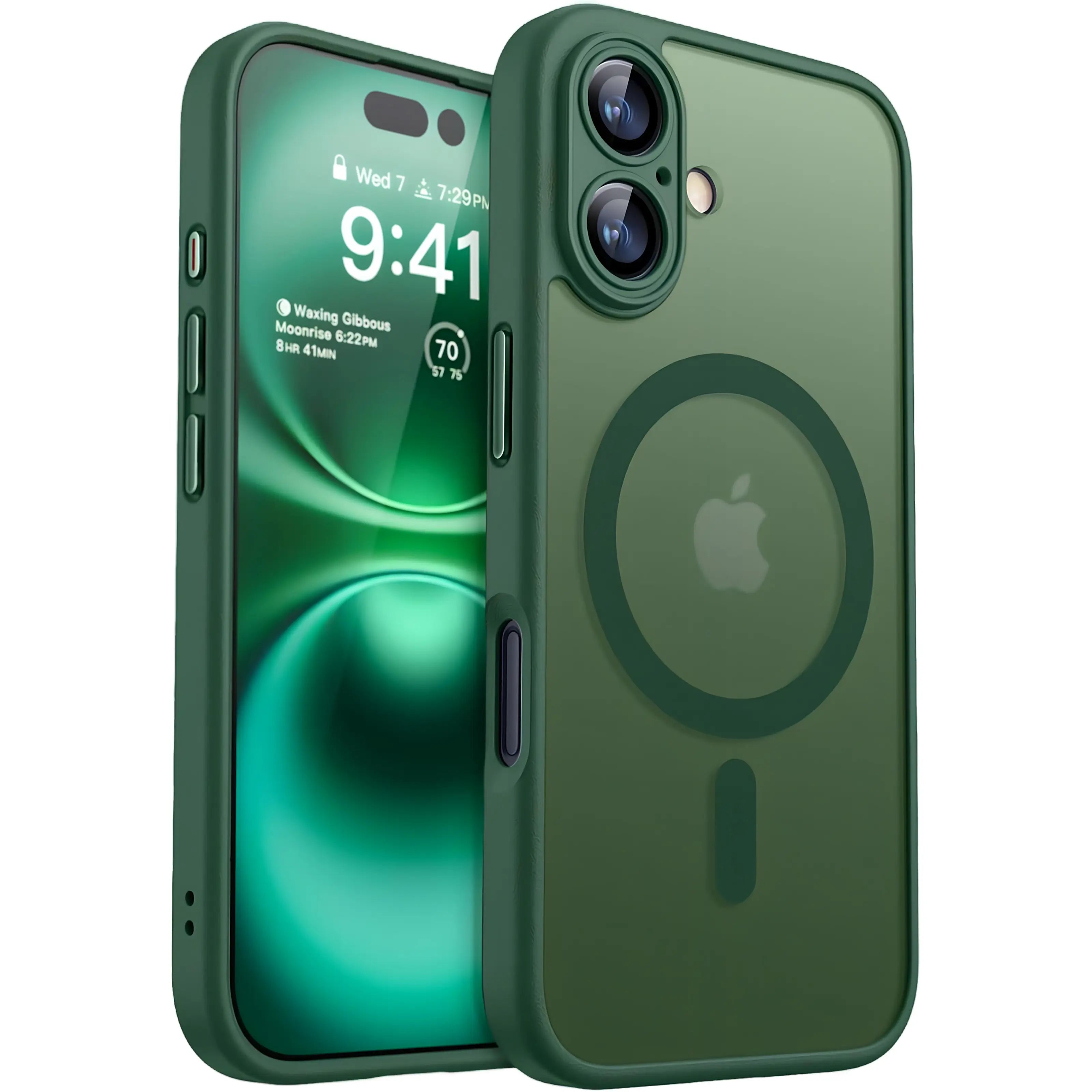 Green MagSafe phone case