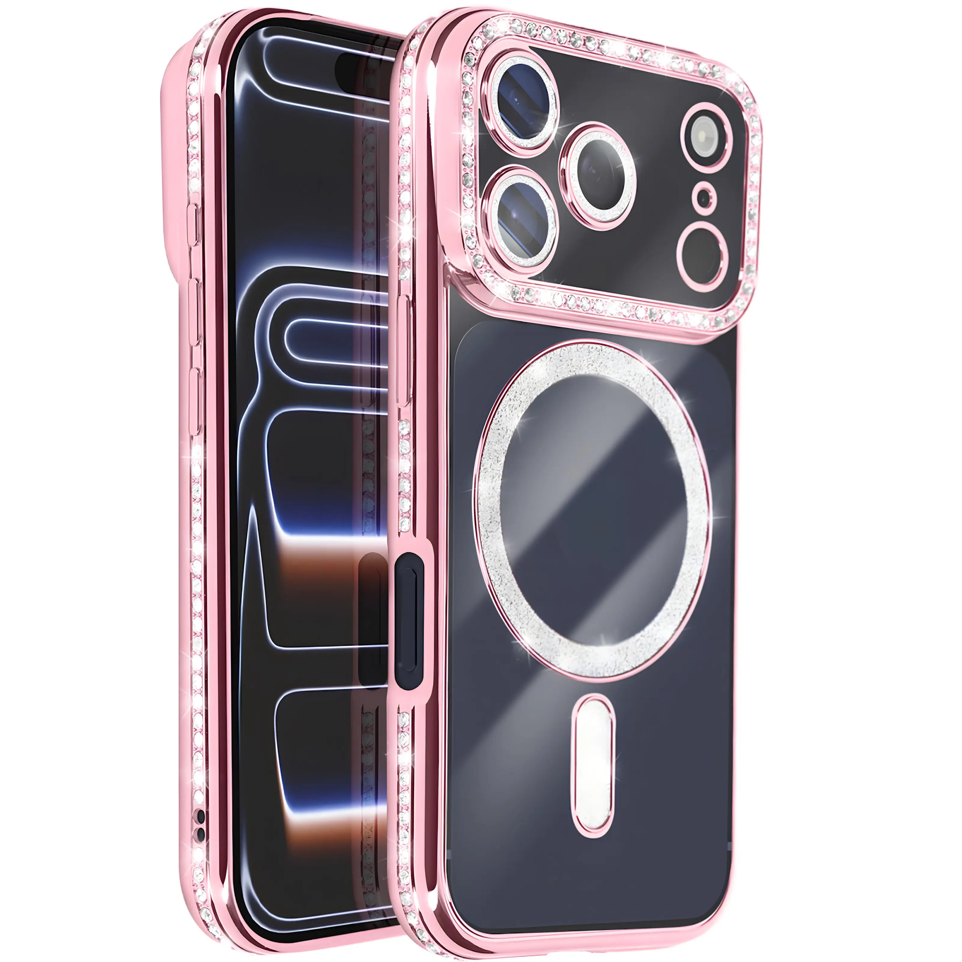 Pink Diamond MagSafe phone case