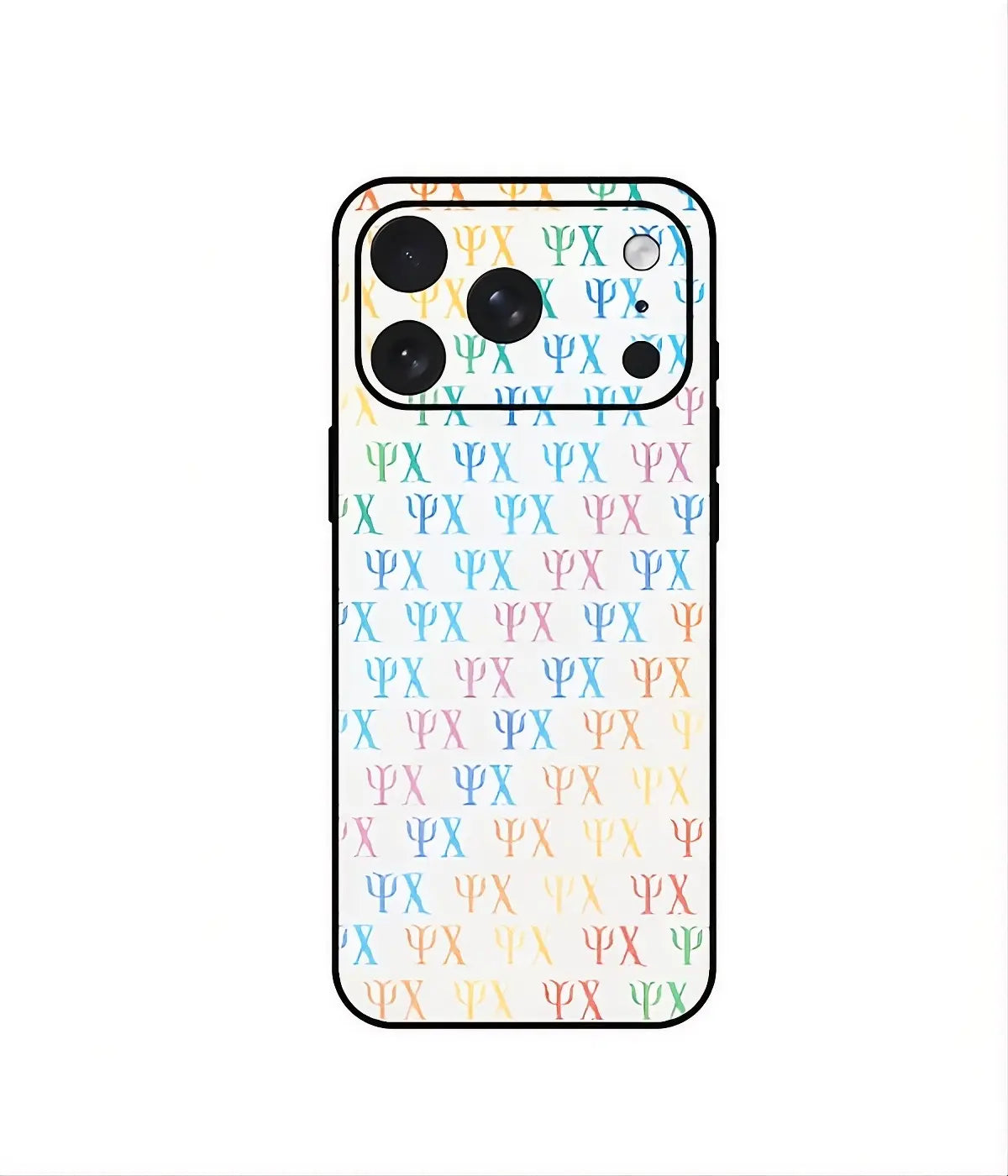 Ψ.Χ. Pattern phone case