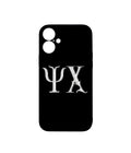 Ψ.Χ. Black phone case