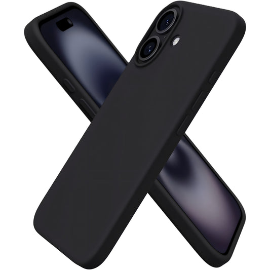 Black Simple Silicone phone case