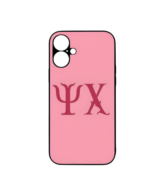 Ψ.Χ. Pink phone case