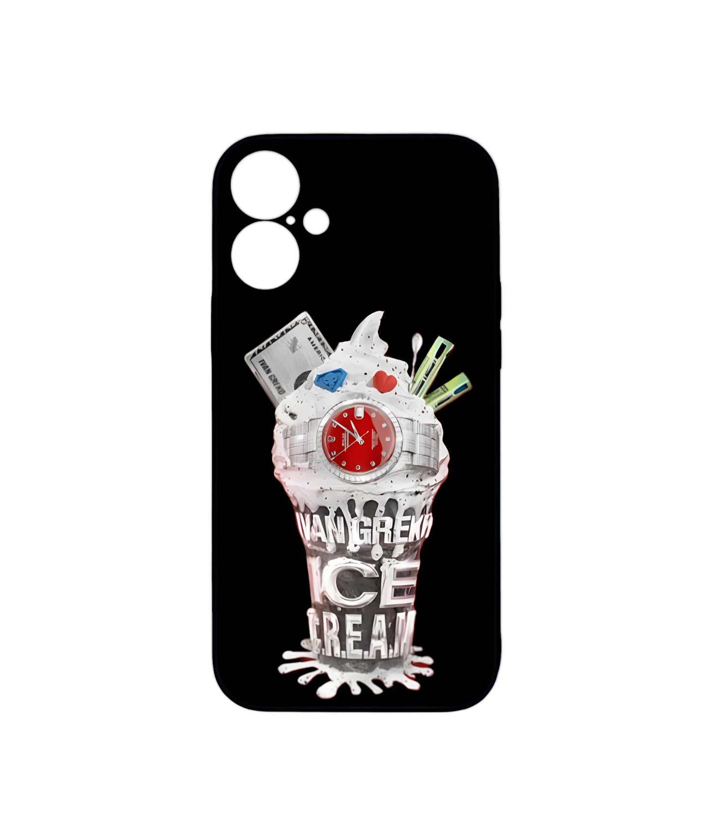 ICE C.R.E.A.M Black phone case
