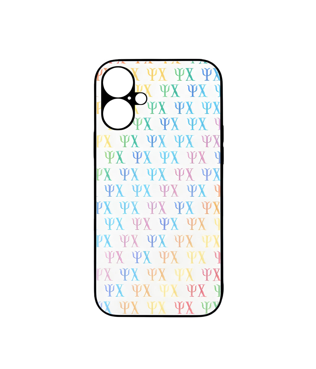 Ψ.Χ. Pattern phone case