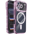 Purple Diamond MagSafe phone case